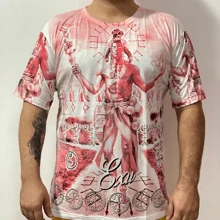 Exu Orixa Red And White T-Shirt - Rojo y blanco - Ver 1