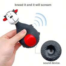 Colección de juguetes para masticar perros con sonido, accesorios de cuidado dental para limpieza y pulido de dientes, sin batería requerida