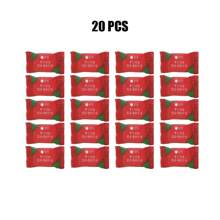 20 chiếc/gói khăn nén du lịch dùng một lần, khăn mặt cắm trại di động, khăn mặt nén thấm hút dày, vật dụng thiết yếu khi đi du lịch - Nhiều màu - Xem 8