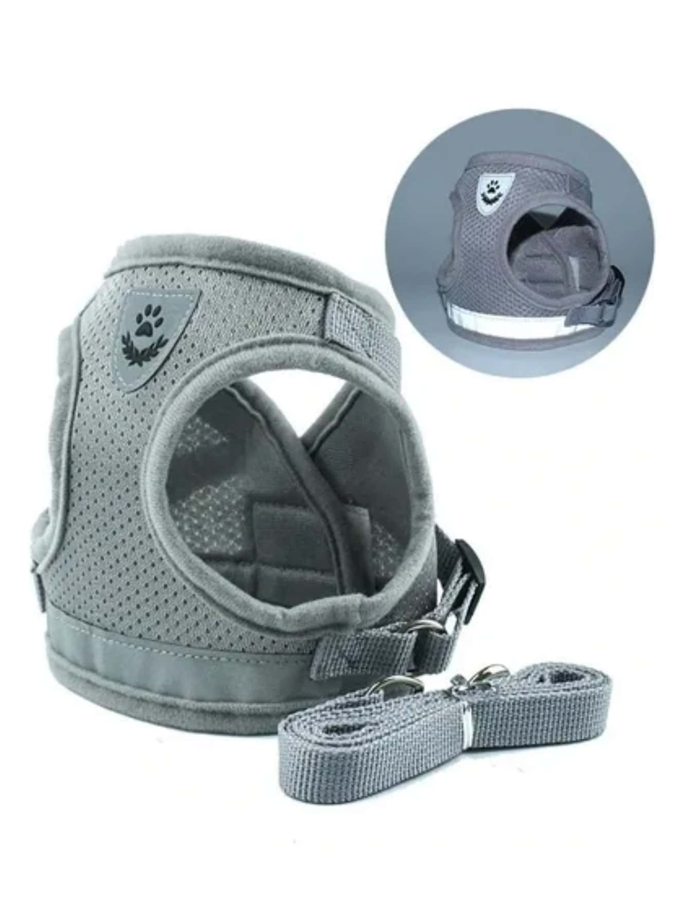 Dog Chest Collar Collar With Leash Top Promotion - 彩色 - 查看 1