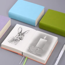 Cuaderno de alta calidad, conjunto de diario para mujeres y hombres, cuaderno de rayas académicas grande de 720 páginas tamaño A6, adecuado para la escuela y la oficina, diario de vida - A6 - Ver 4