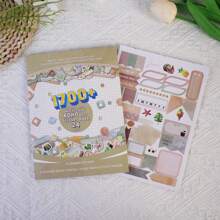 1700 张计划贴纸，用于节日和日程安排、备忘录和便笺贴纸、复古波西米亚主题贴纸、波尔卡圆点贴纸、季节性贴纸、便利提醒贴纸，用于剪贴簿、日记、手机壳和行李装饰，通过制定具体计划，管理时间，提高效率，增强自律，最终实现您的梦想和目标。 - 棕色 - 查看 7