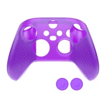 DATA FROG Silicone Soft Shell Protector Sticker Skin Compatible With Xbo X Series X/S Game Controller Case XS XSX Thumb Stick Grip Cap Cover - Multicolor - View 5