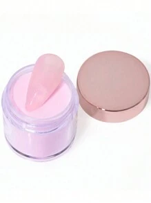 10克/罐 Y2K 粉色亚克力粉 12色专业雕刻水晶粉，适用于美甲延长和造型，无需灯固化，亚克力按压指甲