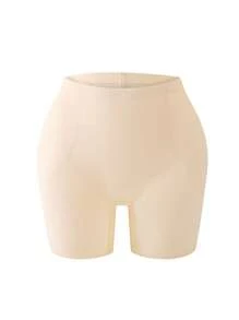 Short de maintien sans couture en soie glacée amincissant le ventre et gainant les fesses pour femmes