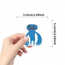 51 件可爱卡通贴纸，适用于装饰滑板、电脑、书桌、DIY - 彩色 - 查看 3