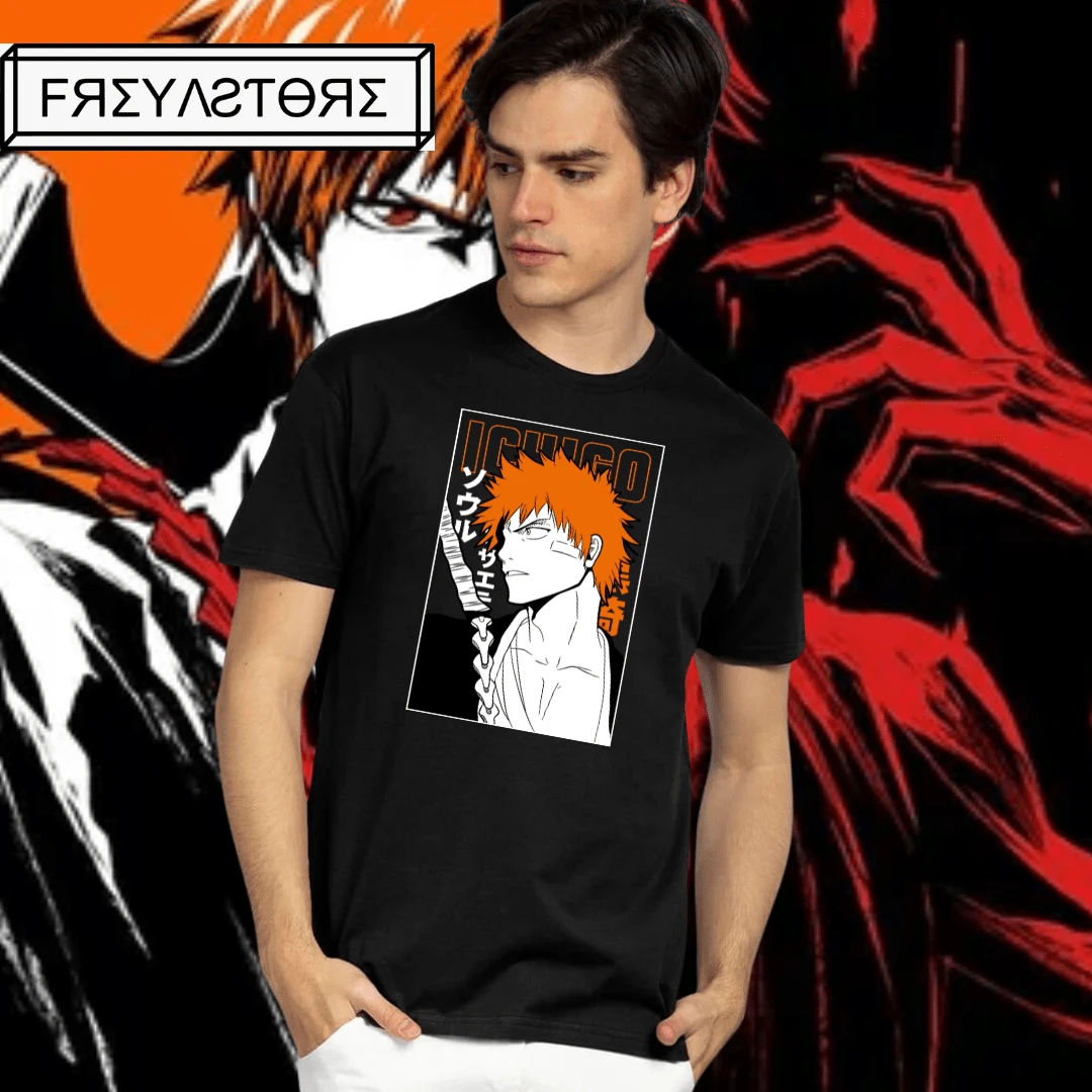 PLAYERA ICHIGO BLEACH - Negro - Ver 1