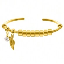 Customized Name Tree Leaf Bracelet For Women, April Birthstone White Crystal, Personalized Engraved Date & Name, Gold Or Silver Stainless Steel Bohemian Elegant Bracelet, Mother's Day Gift