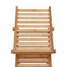 Pop-Up Bamboo Literature Magazine Rack Display Holder Stand