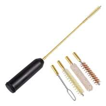 7pcs 9mm Gun Cleaning Kit, Brass Cleaning Rod, Wholesale Gun Cleaning Brush, Black - Black - View 1