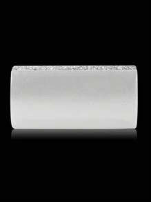 Women's Rhinestone Evening Clutch, Set Of 4 Rhinestone Ear Clips Bridal Wedding Choker Bracelet Pendant, Sparkling Purse, Perfect For Party, Wedding, Prom, Dinner/Banquet, Wedding Dress, Formal Wear, Prom Dress, Birthday Dress, Tready Party Bags,Perfect For Party, Wedding, Prom, Dinner/Banquet, Perfectly Matching With Prom Accessories - Silver - View 10