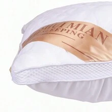 2Pcs Bed Pillow Queen Size Hotel Quality Gusseted Sleep Pillow Soft Filling  Machine Washable - White - View 6