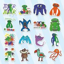 51 件可爱卡通贴纸，适用于装饰滑板、电脑、书桌、DIY - 彩色 - 查看 5