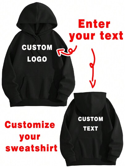 Customized Christmas Slogan Hoodie, Personalized Women's Winter Sports Sweatshirt - Add Your Own Text (Slogan/Logo/Quote/Life Motto/Internet Fashion) To Design Your Own Custom Printed Item. Ideal For Business, Wedding, Party, Birthday, Halloween, Christmas Gifts, Custom T-Shirt Ornamental Stylish, Fashion, Hipster, Contracted, Cozy, Easy Costume, Modest Fashion, Minimal Chic, Casual Unique, Custom Christmas Clothes Women, Belle Costume, Winter Clothes For Women Ideal Gifts For Her Children, Pink Girls, Girlfriend, Family, Friends For Mother's Day, For Children's Day, For Vacation, For Winter/Autumn, For Anniversaries,Customized Women Sweatshirts,Pre-Fall