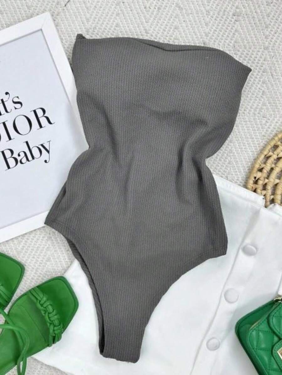 SHORT-FIT BODY WITH SEXY BULGE - Gris - Ver 1