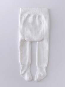 1 Peça/Pacote Meia-calça Grossa Forrada Termicamente para Crianças, Meias Térmicas para Meninas/Meninos, Outono/Inverno