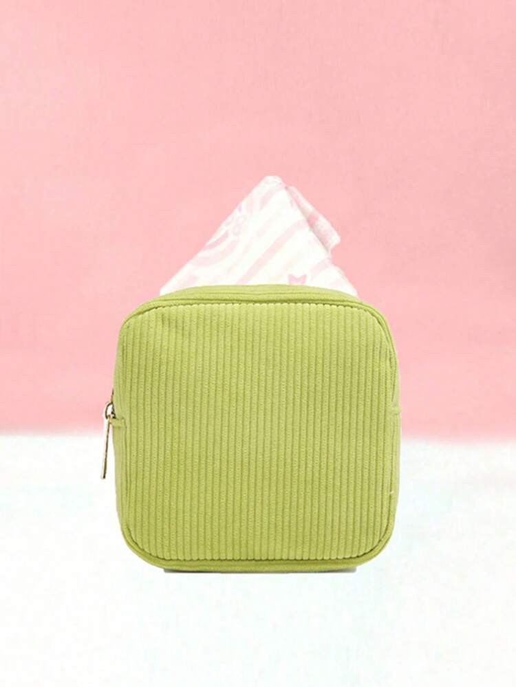 Borsa tote per donne in velluto a coste, borsa a tracolla casual con