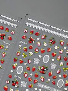 1 pieza Calcomanías para arte de uñas de fresa en relieve 5D para mujeres y niñas, pegatina decorativa para uñas pegatinas de uñas
pegatinas uñas
uñas pegatina
calcomanías para uñas decoración de uñas pegatinas de uñas pegatinas para uñas etiqueta engomada - Multicolor - Ver 2