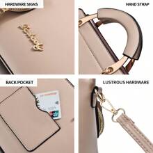 Small Crossbody Bags For Women Fashion Purses For Teenage Girls Lightweight Handbags Shoulder Bag - Màu Khaki - Xem 4