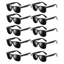10 pezzi Occhiali da festa in stile vintage, occhiali da festa anni '80, gadget per feste per adulti, occhiali in stile vintage vintage, decorazioni per le vacanze, accessori per uso quotidiano, oggetti cool, regalo creativo