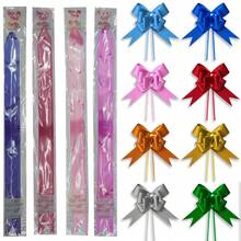 Easy Flat Bow Gift 50cm Large 10 Units Different Colors - trắng - Xem 7