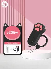 HP USB 闪存盘 USB 2.0 闪存盘 记忆棒 USB 驱动器 跳转驱动器 USB 存储闪存盘 笔式驱动器 拇指驱动器 USB 闪存盘 便携式大容量笔式驱动器 32GB、64GB 适用于台式机笔记本电脑钥匙扣、可爱猫爪吊坠记忆驱动器创意、礼品移动 USB 驱动器 - 黑色 - 查看 13