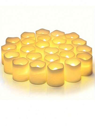 12pcs/6pcs/1pc Christmas Lights LED Battery Powered Warm White Flame Free Vowing Candle, Suitable For Valentine's Day ,Wedding, Party And Holiday Decoration, Romantic Creative Proposal Wedding Electronic Candle, Romantic Candlelight Dinner,Bachelorette Decor,Bachelorette Gifts,Bachelorette Party,Bridal Shower Favors,Wedding Favors For Guests,Fall Decor ,Halloween Decorations,Christmas Decorations