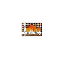 1pc Autumn Pumpkin Print Carpet, Thanksgiving Pumpkin & Maple Leaf Checkered Rug For Kitchen, Living Room, Entryway, Decorative Machine Washable Non-Slip Floor Mat, Great Fall Gift For Family & Friends
