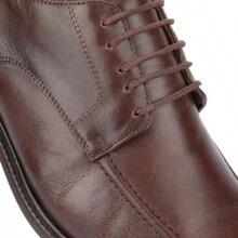 Zapato Zapato Derby De Piel Caballero - Café integral - Ver 5