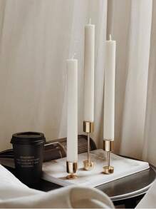 Mold pentru lumânări cu dungi verticale de 25 cm, coloană cu stâlp lung, turnă pentru lumânări din plastic, cilindru subțire, pentru pc, acril, pentru lumânări, bețișoare de ceară, fabricare, petrecere de nuntă, decorare pentru lumânări de masă.