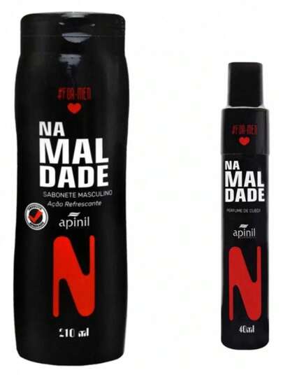 Kit NA MALDADE Masculino Sabonete Íntimo + Perfume de Cueca
