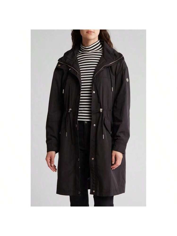 Michael Kors Water Resistant Hooded Jacket | SHEIN USA