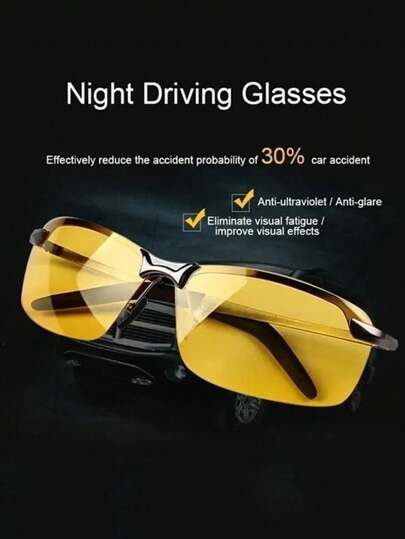 1 st motorcykelglasögon mörkerseende körglasögon