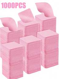 Non-Woven Nagelrengöringsservetter, Nagelvårdsprodukter, Nagellacksborttagningsservetter, Superabsorberande mjuka nagelrengöringsservetter, Lämplig för borttagning av nagellack och ögonfransförlängningar