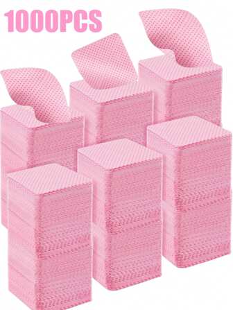 Non-Woven Nagelrengöringsservetter, Nagelvårdsprodukter, Nagellacksborttagningsservetter, Superabsorberande mjuka nagelrengöringsservetter, Lämplig för borttagning av nagellack och ögonfransförlängningar