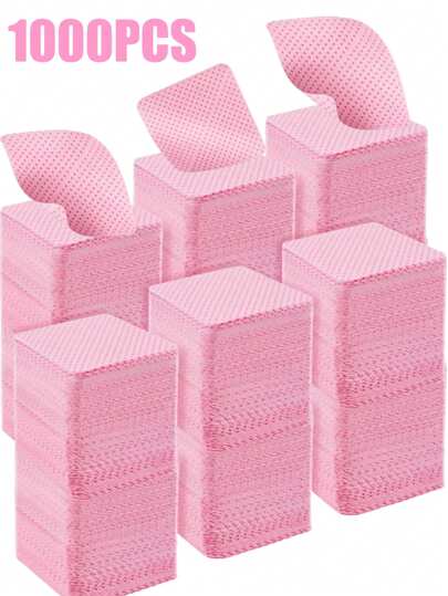 Non-Woven Nail Cleaning Wipes, Nail Care Products, Nail Polish Remover Wipes, Super Absorbent Soft Nail Cleaning Wipes, Suitable For Removing Nail Polish And Eyelash Extensions