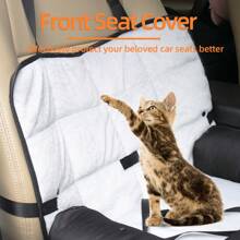 BingoPaw Large Soft Travel Dog Bed Washable Pet Puppy Car Seat Cushion Comfort Protector