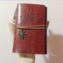 1 Máy Tính Dày Vintage Cướp Biển Xoắn Ốc Sổ Tay, Phong Cách Retro Nhật Ký Tạp Chí Du Lịch, Cá Nhân Notepad Tạp Chí - Nhiều màu - Xem 4