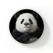 58mm Hoạt hình Dễ thương Đầy màu sắc Panda Nút Ghim Tôi yêu Panda Trái tim Trâm Cài Áo Huy hiệu Ba lô Phụ kiện Phần thưởng cho trẻ em Quà tặng bạn bè - 58mm - Xem 9