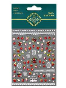 1 pieza Calcomanías para arte de uñas de fresa en relieve 5D para mujeres y niñas, pegatina decorativa para uñas pegatinas de uñas
pegatinas uñas
uñas pegatina
calcomanías para uñas decoración de uñas pegatinas de uñas pegatinas para uñas etiqueta engomada - Multicolor - Ver 7