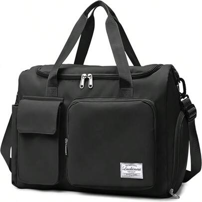 Sports Gym Bag With Shoe Compartment Travel Luggage Bag With Wet And Dry Separation Pockets Unisex Travel Bag, Overnight Bag, Weekender Bag, Training Tote Bag Yoga Bag