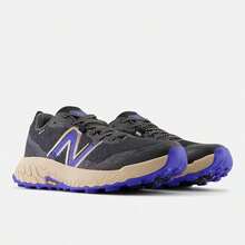 New Balance Fresh Foam X Hierro V7 Gore-Tex® - Black With Marine Blue - View 3