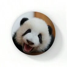 58mm Hoạt hình Dễ thương Đầy màu sắc Panda Nút Ghim Tôi yêu Panda Trái tim Trâm Cài Áo Huy hiệu Ba lô Phụ kiện Phần thưởng cho trẻ em Quà tặng bạn bè - 58mm - Xem 48