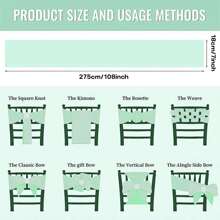 12pcs Elegant Satin Bow Chair Sashes Set - Suitable For Weddings, Banquets, Parties, Hotel Events, Home Decor, Multipurpose - Champagne - View 10