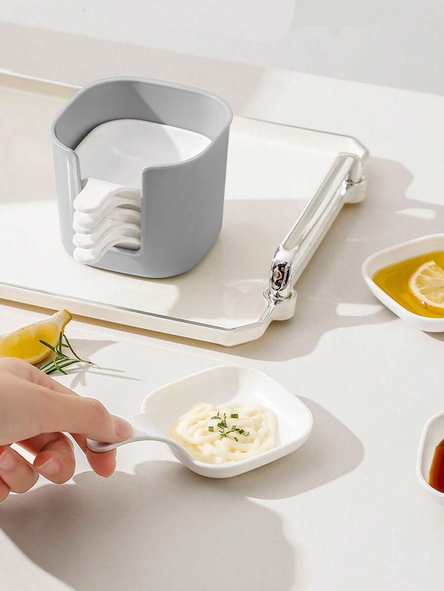 6 Bols à Sauce Céramique 7.6cm - Bleu Et Blanc | Pour Sushis, Sauces, Épices