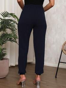 WOMEN'S DUNA JOGGER PANTS - 藏蓝色 - 查看 3