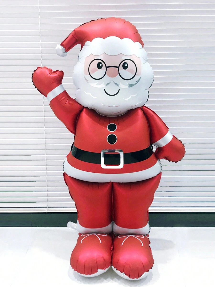 1 Stück riesiger 52-Zoll stehender Weihnachtsmann Ballon