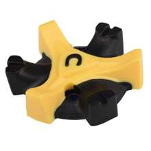 14pcs Golf Shoe Spikes Compatible With Cleat Screw In For  Golf Shoes Studs Replacement - Yellow - View 2