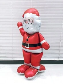 1 Stück riesiger 52-Zoll stehender Weihnachtsmann Ballon