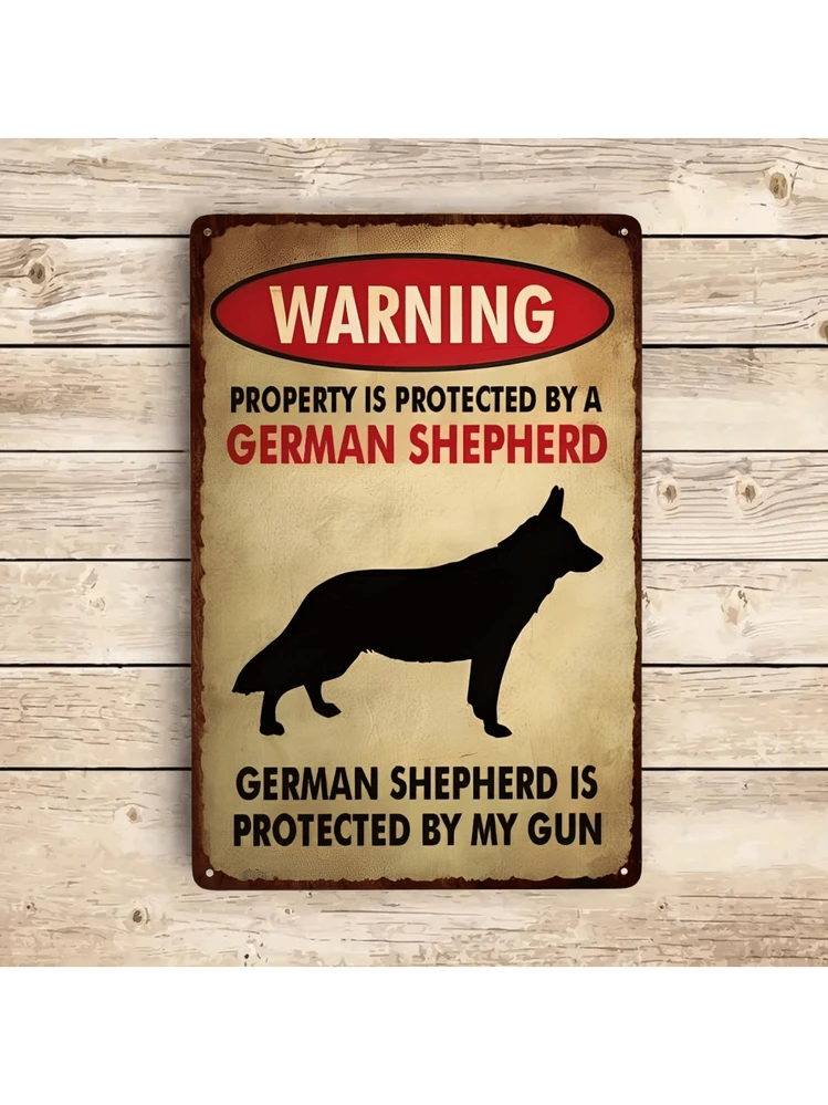 1pc Vintage Metal Sign 